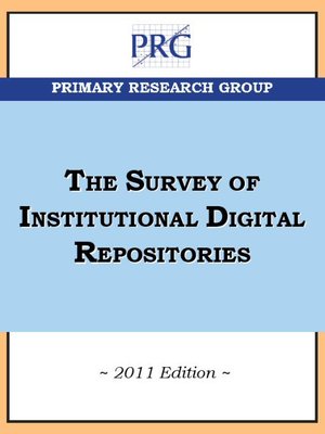 cover image of The Survey of Institutional Digital Repositories